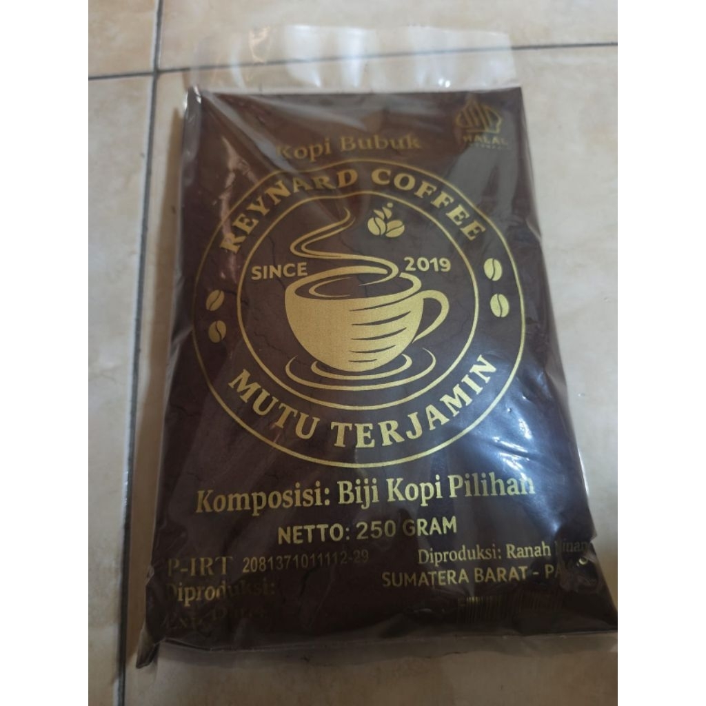 

Kopi Bubuk Asli Murni SumBar (Tanpa Campuran), Berat 250 Gram