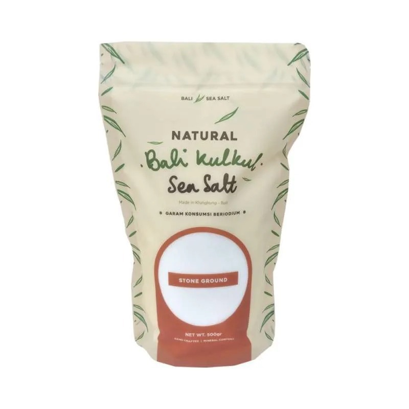 

BALI KULKUL SEA SALT STONE GROUND (GARAM LAUT HALUS) 500GR X 1,DIGUNAKAN UNTUK CAMPURAN MAKANAN DLL