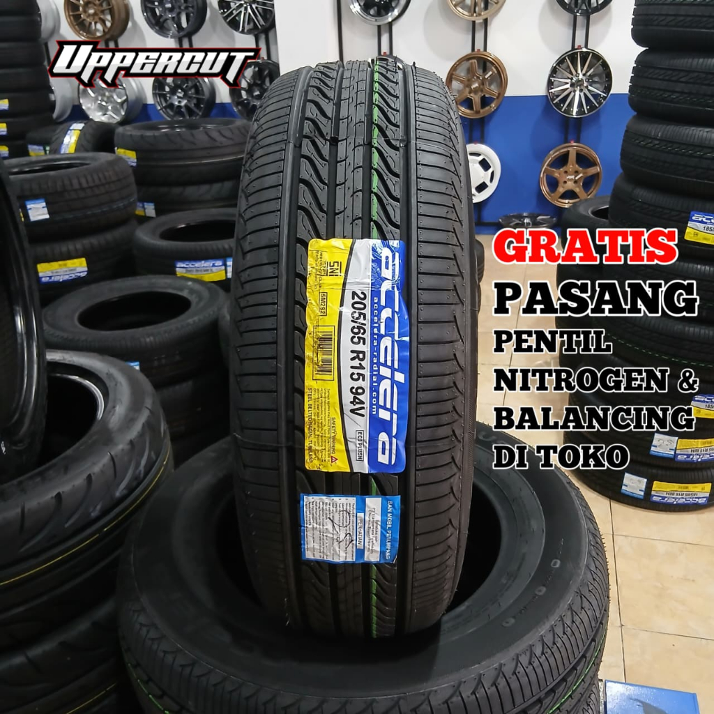 BAN MOBIL 205 65 R15 ACCELERA ECOPLUSH BAN MOBIL INNOVA