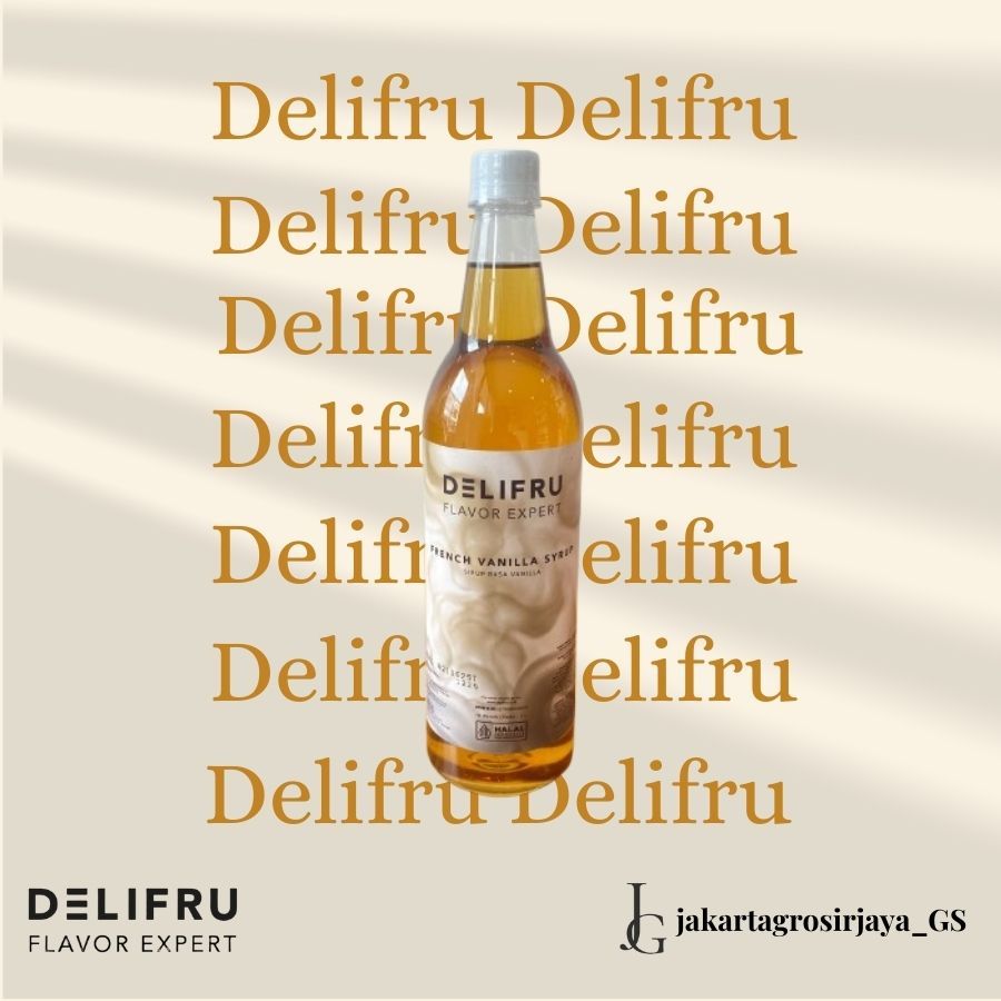 

Delifru Syrup French Vanilla - Sirup French Vanilla 1 Liter