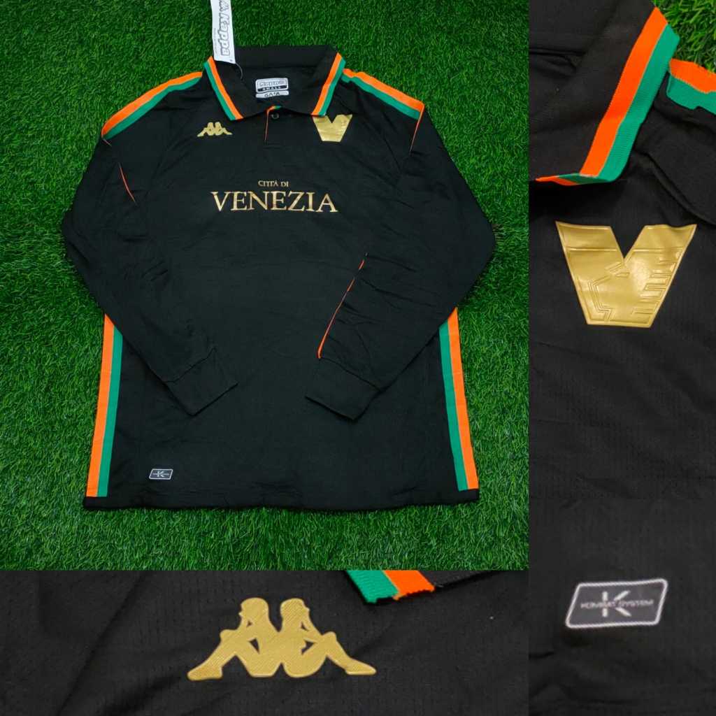 JERSEY BOLA VENEZIA HOME LONG SLEEVE 2022/2023 GRADE ORI HIGH QUALITY JUMBO XXL 2XL