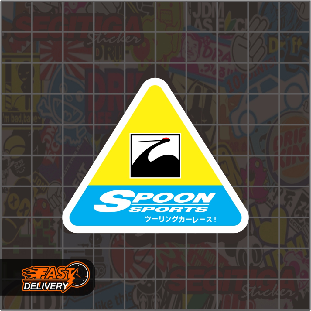 

Sticker Spoon Sports Ukuran 6 x 5 Cm