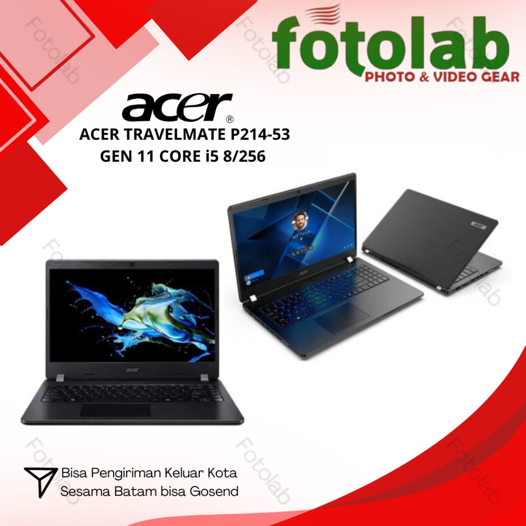 ACER TRAVELMATE P214-53 GEN 11 CORE i5 8/256 - LAPTOP ACER TRAVELMATE P214-53