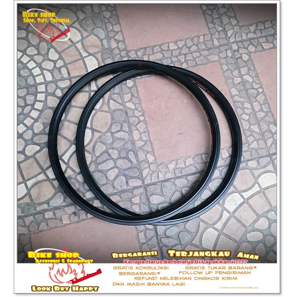 RIMS VELG 20 UNITED 2002 36H BLACK Sepeda MTB BMX SPAREPART SEPEDA TERMURAH