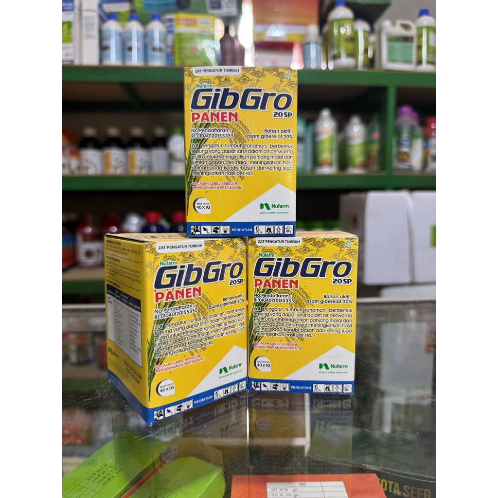 Gibgro Panen 1 Kotak Isi 40 Bungkus - ZPT GIBGRO PANEN