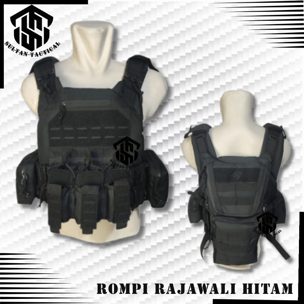Rompi Body Vest Tactical Body Vest Tactical Rompi Body Vest Militer Rompi Pelindung Dada motif terba
