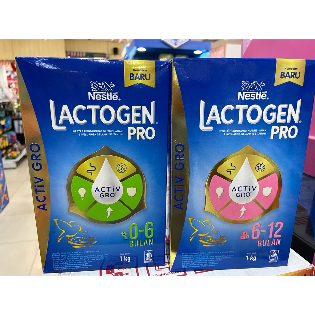 LACTOGEN PRO 0-6/6-12 bulan 1KG