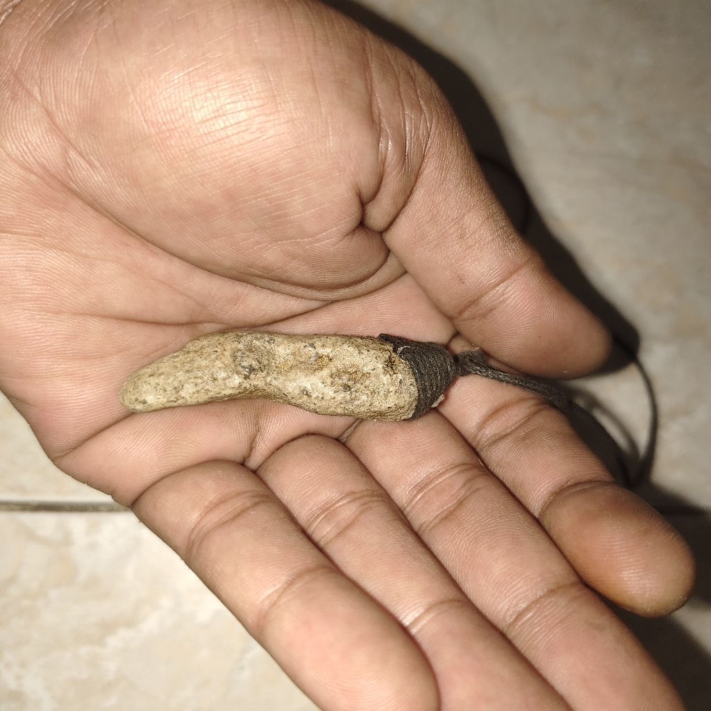 kalung bandul batu unik jadul langka antikk