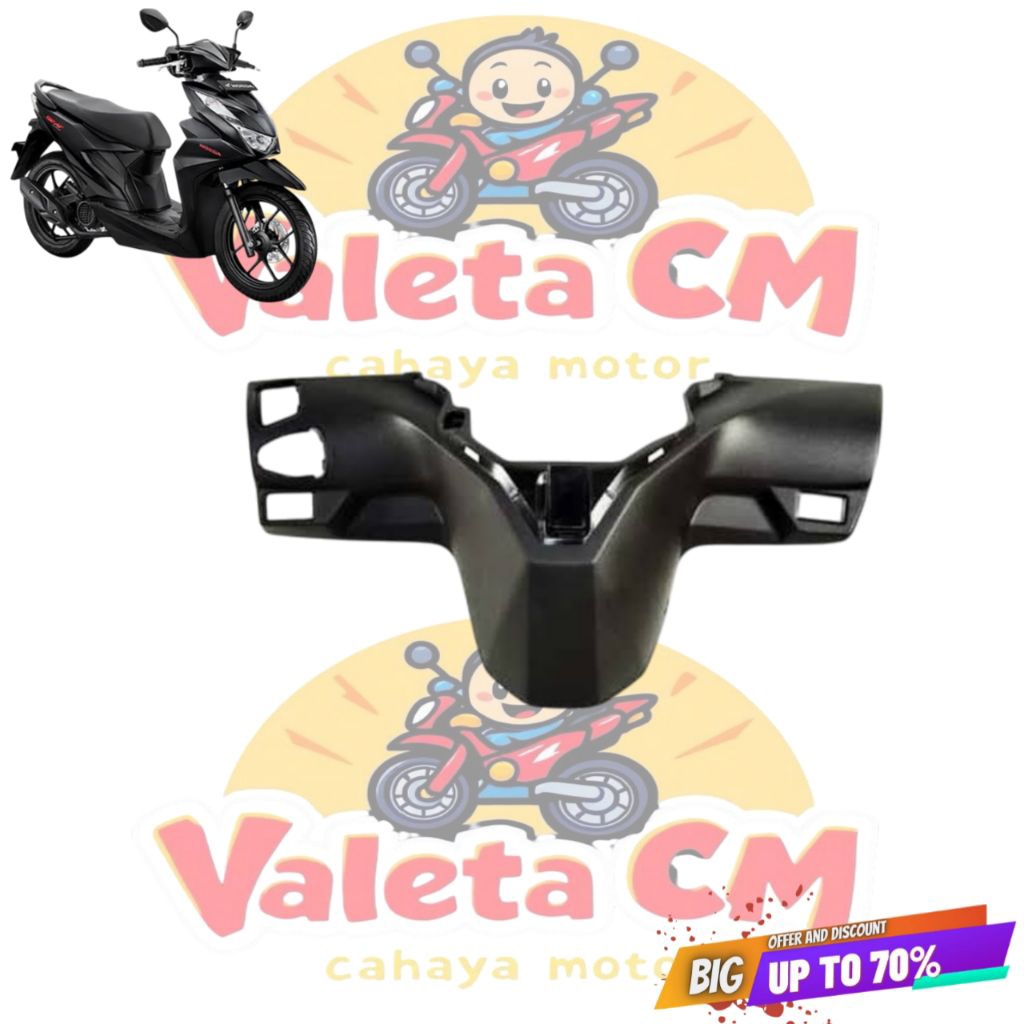 COVER BATOK KEPALA BELAKANG BEAT DELUXE 2020 / BEAT NEW 2020-2022