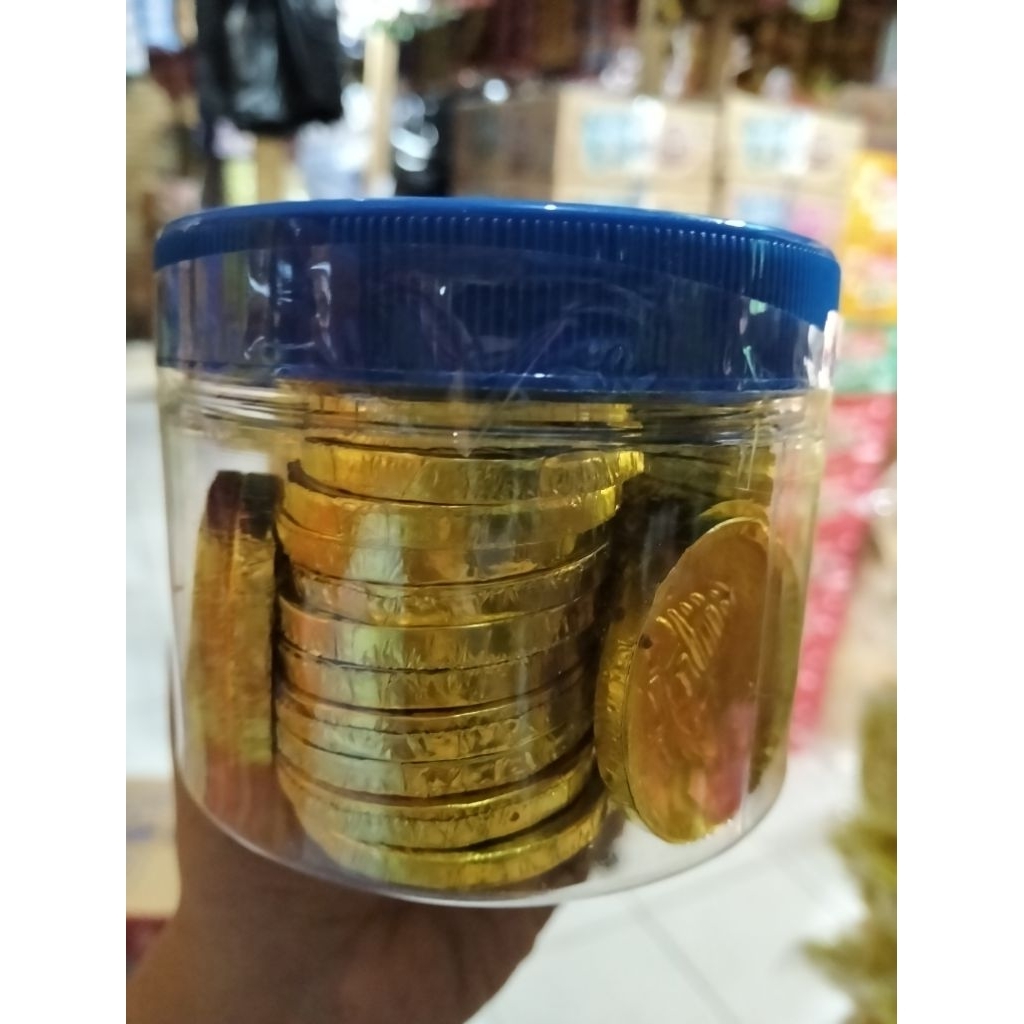 

coklat coin velina toples isi 45pcs