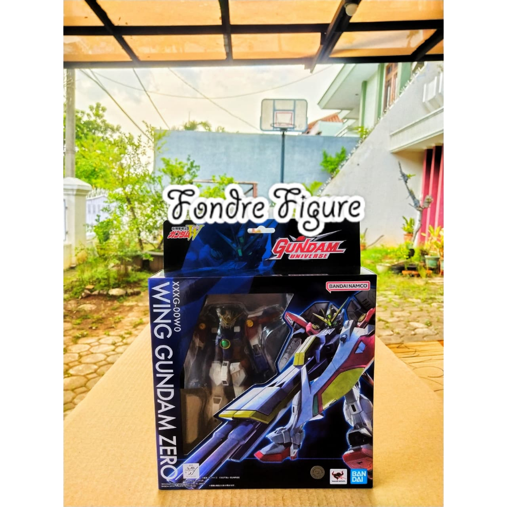 ORIGINAL GUNDAM UNIVERSE XXXG 00W0 WING GUNDAM ZERO BANDAI ACTION FIGURE