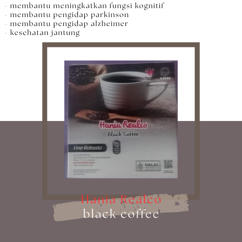 

Hania Realco black coffee HNI