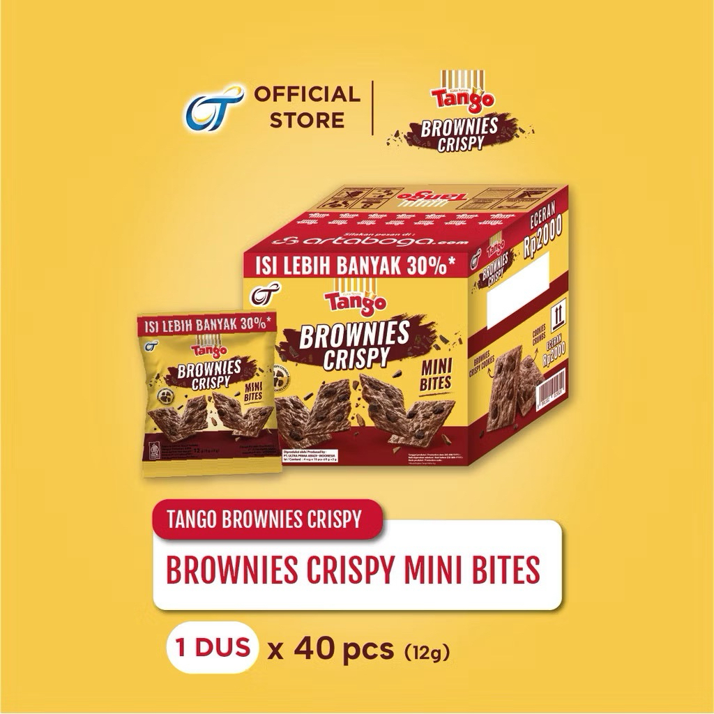 

Tanggo brownies cripsy