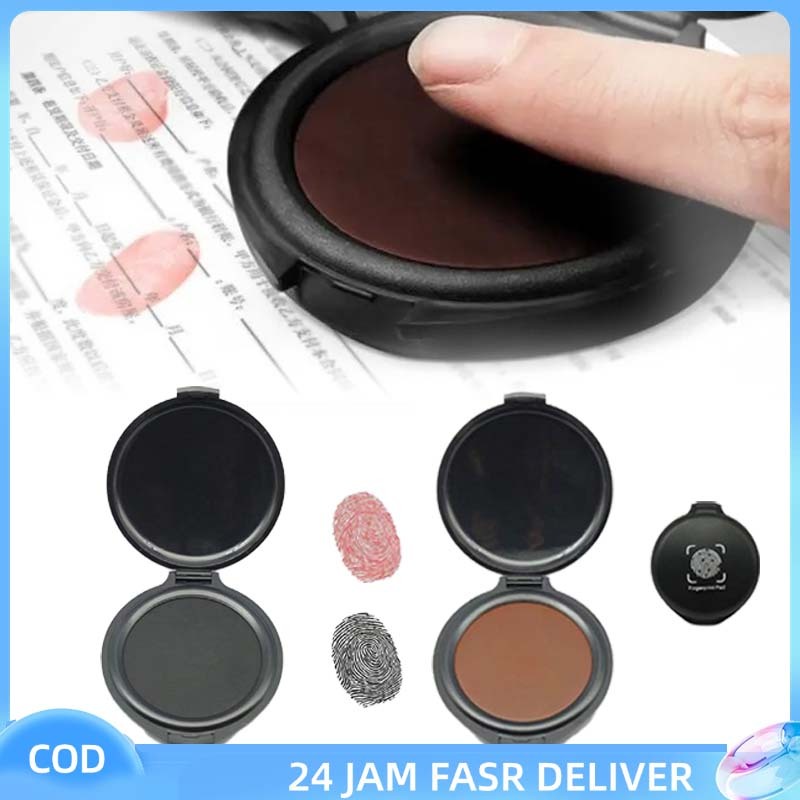 

Stempel Cap Jempol Finger Print Pad Bantalan Cap Sidik Jari Bak Stempel Sidik Jari Portabel Thumb Print Pad Merah Hitam Set Lengkap Alat Kantor Untuk Administrasi Dokumen Dan Formulir