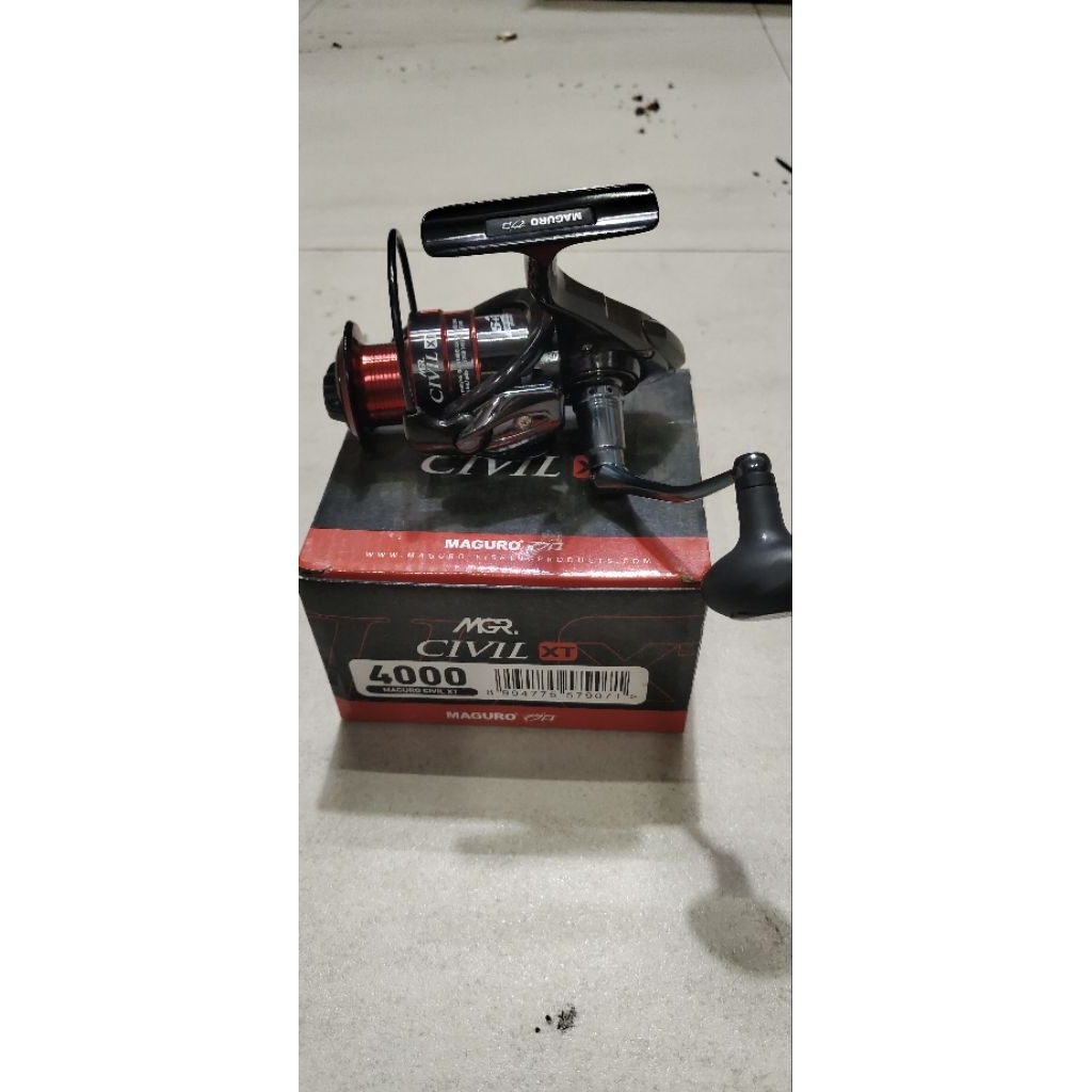 reel Maguro Civil 4000 XT power handle