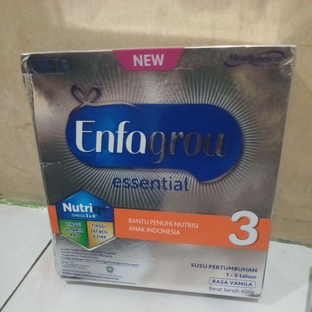 

Rijek Enfagrow Essential 3 Vanila 400 Gr