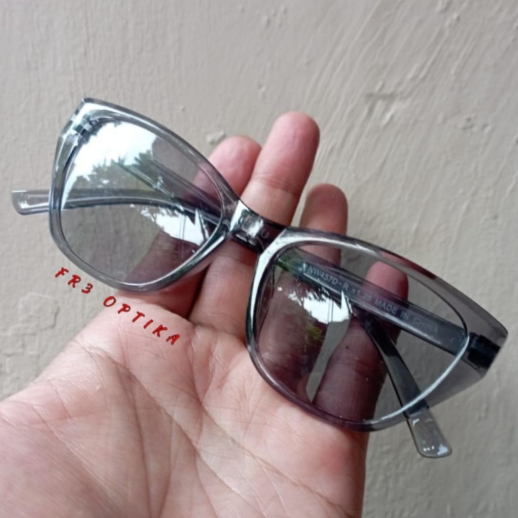 Kacamata Plus Double Fungsi Baca dan Jalan Lensa Warna Frame Cat Eye Cowok Cewek
