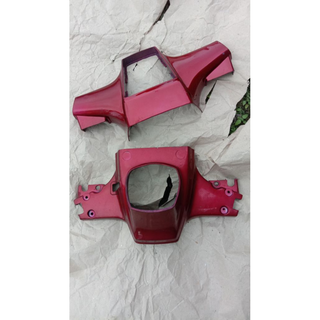 batok lampu batok depan batok lampu depan set cover handle set batok set atas bawah Honda C700 Super