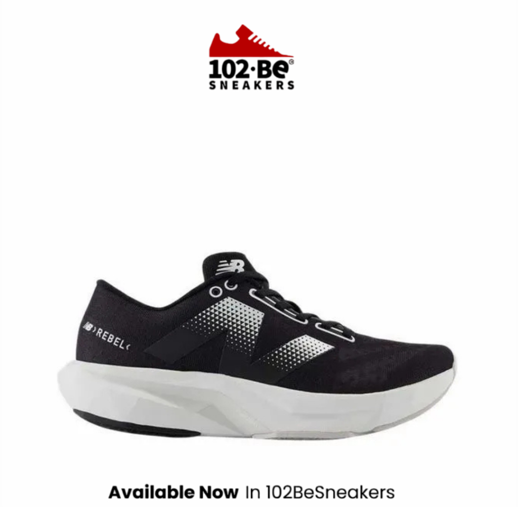 Sepatu NB Rebel v4 Women's Running Shoes - Black Original