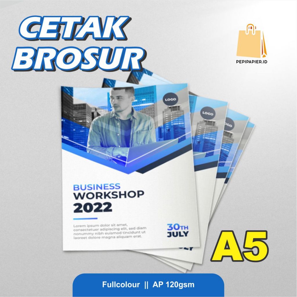 

Cetak Brosur A5 II Menggunakan Artpaper 120 gsm II Harga Termasuk Total Order