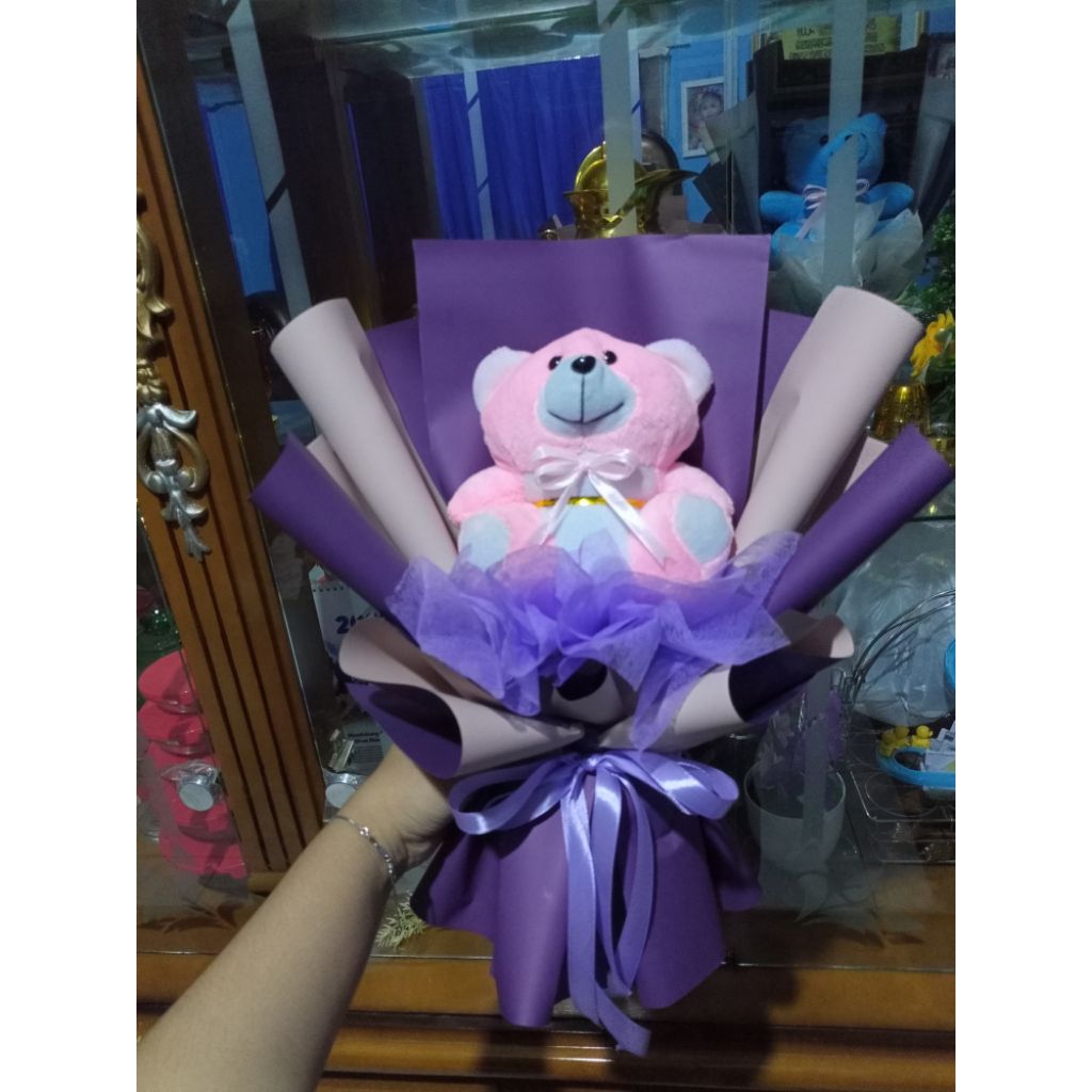 Buket wisuda | buket boneka | buket boneka wisuda
