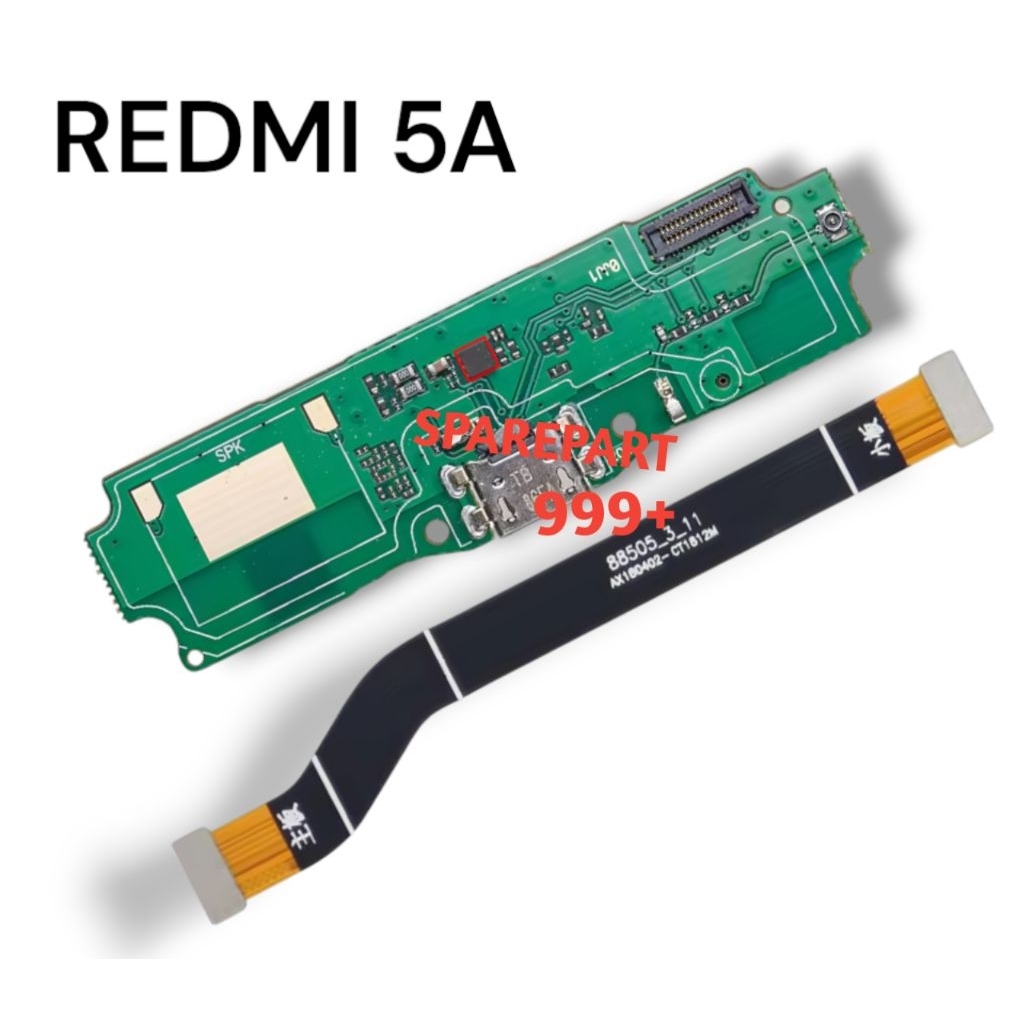 PAPAN CAS XIAOMI REDMI 5A PAPAN KONEKTOR CAS CON CHARGER XIAOMI REDMI 5A ORIGINAL + IC