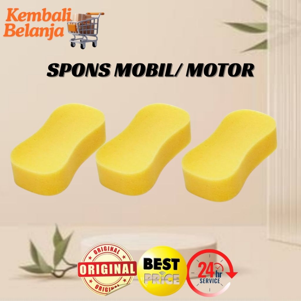Spons Cuci Mobil/ Spons Serbaguna/ Sponge Busa Pencuci Mobil/ Busa Cuci Mobil/ Spons Cuci Motor/ Spo