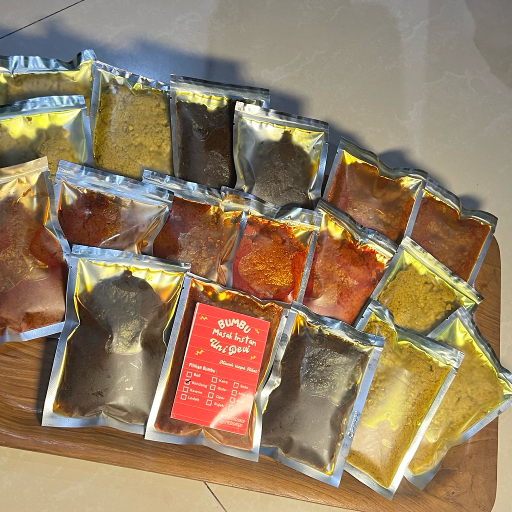 

BUMBU MASAKAN INSTAN || UNI DEVI BUMBU ASLI SOPONYONO