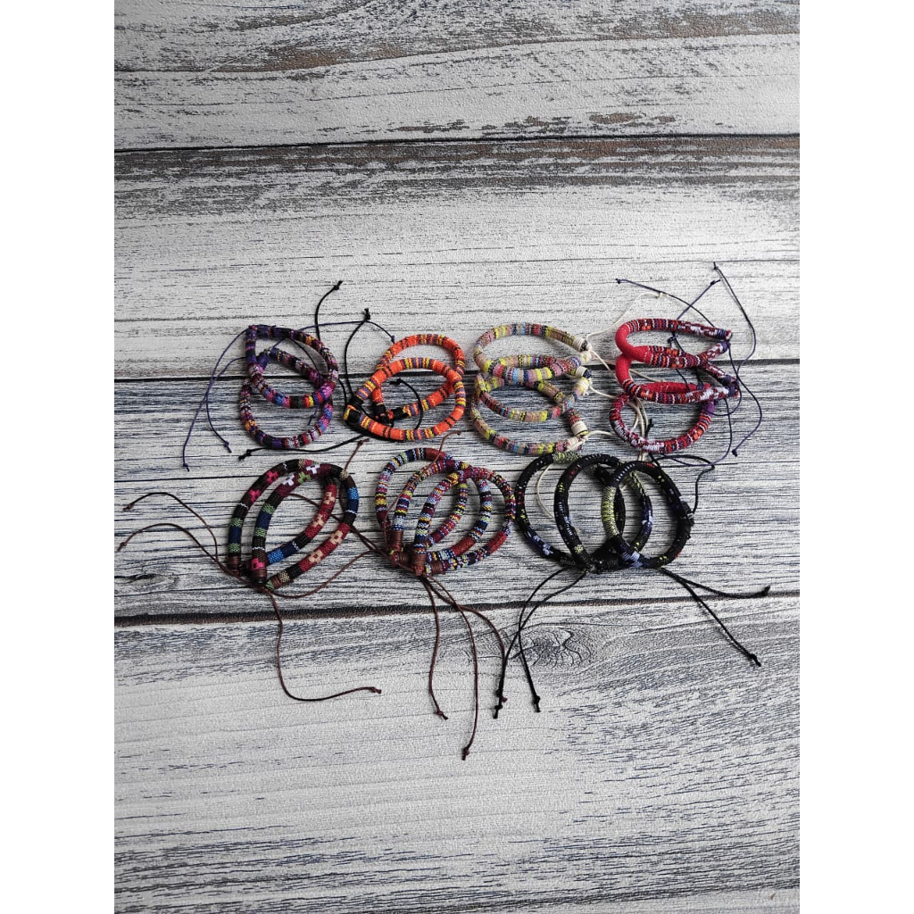 Gelang Etnik Tenun Rajut Asli Lombok - Khas Lombok NTB