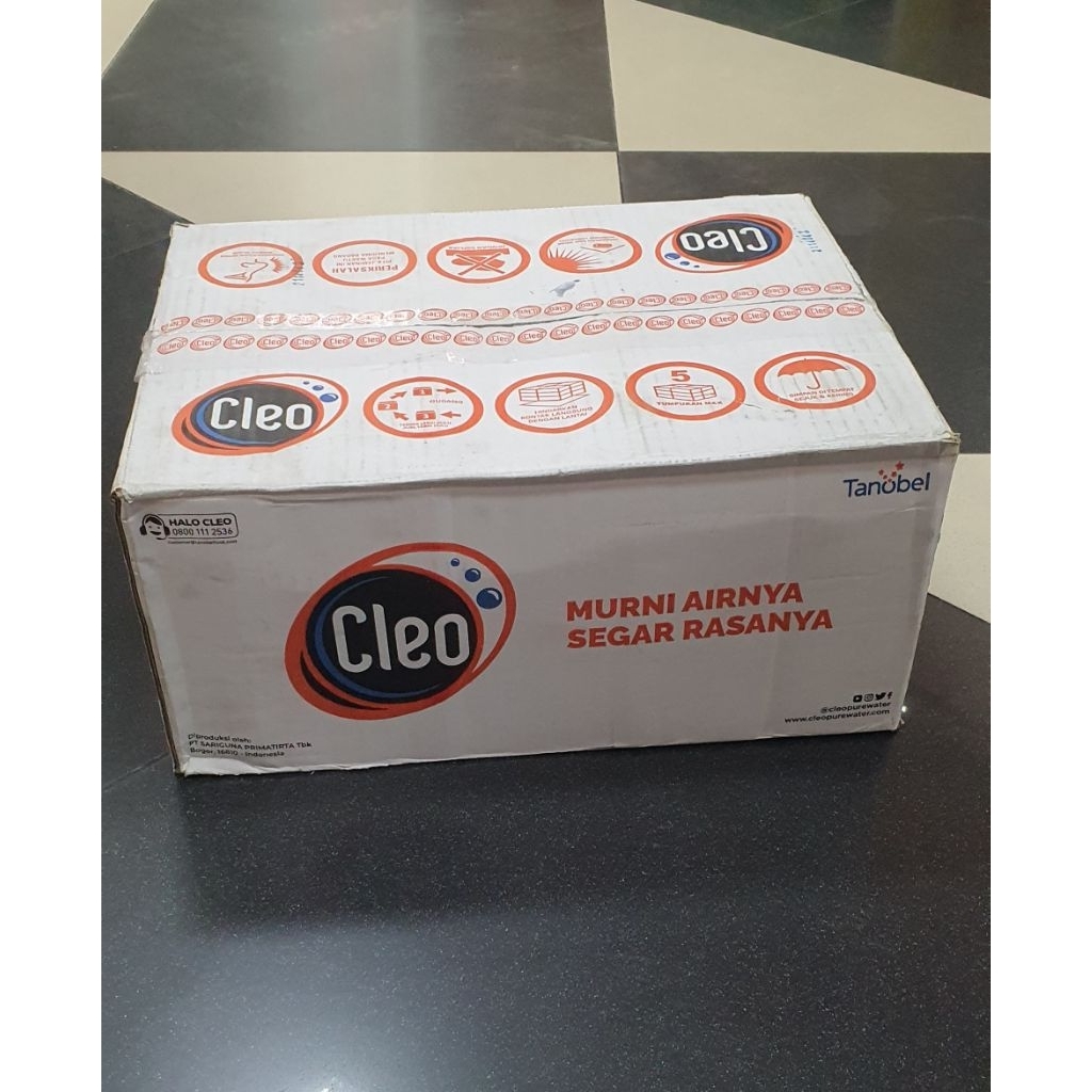 

Cleo Purified Drinking Water 12 Botol @ 1000ml
