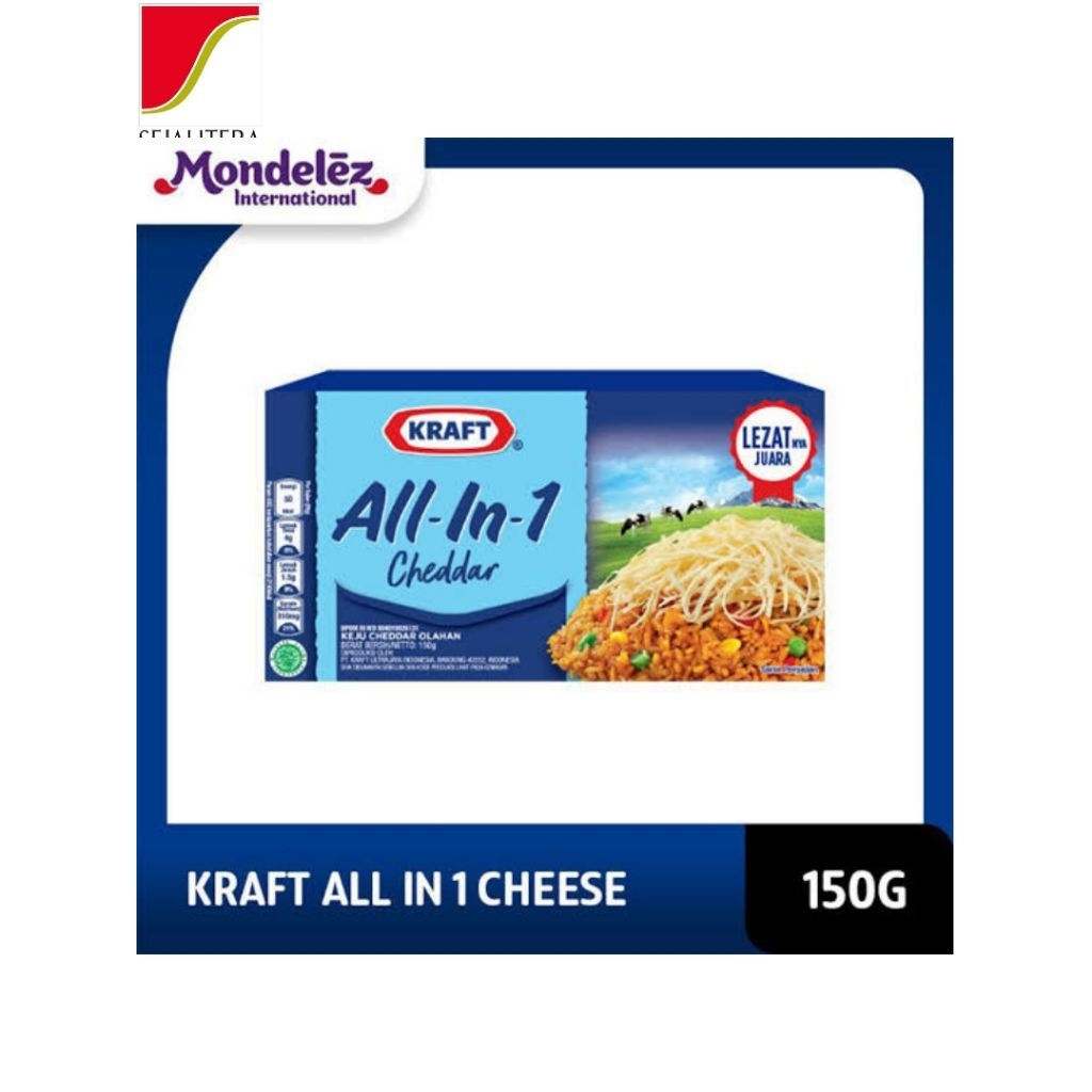

KRAFT CHEDDAR ALL IN 1 160gr