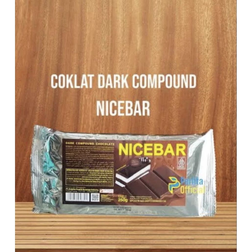 

COKLAT BATANG NICEBAR / COKLAT DARK COMPOUND 250gr