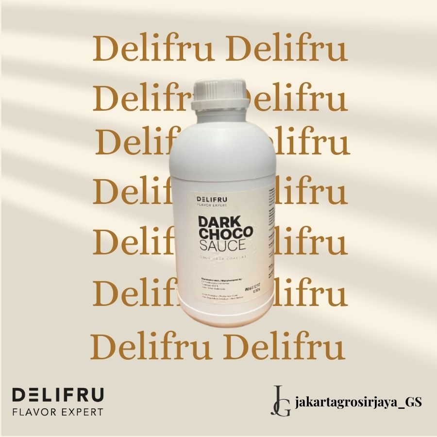 

DELIFRU SAUCE DARK CHOCO 1KG
