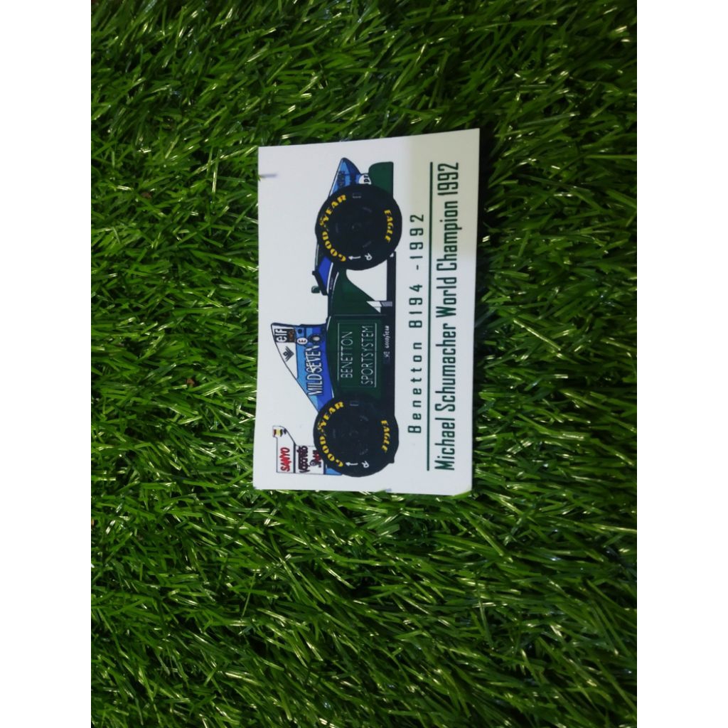 

stiker vinyl benetton