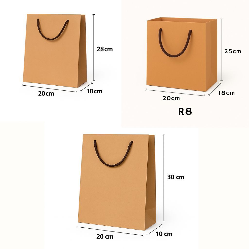 

PaperBag R8 Pelengkap Kado Coklat Polos Murah Paper Bag