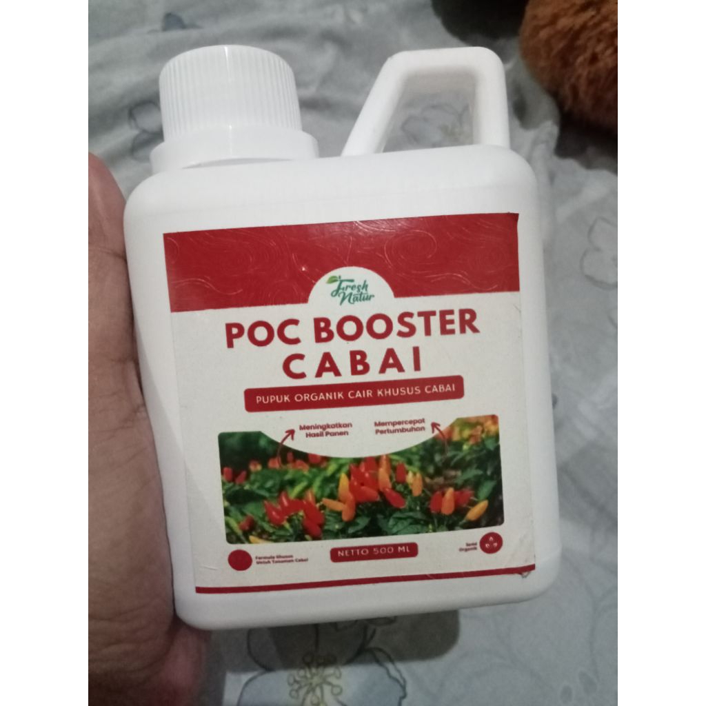 Obat Tanaman Cabai POC BOOSTER CABAI 500ML SEGEL