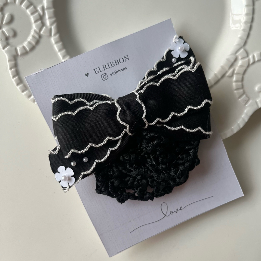 Elpita - Hairnet Navy - Hairnet Coklat - Jepitan rambut hairnet - Jepit rambut biru navy - Jepit ram