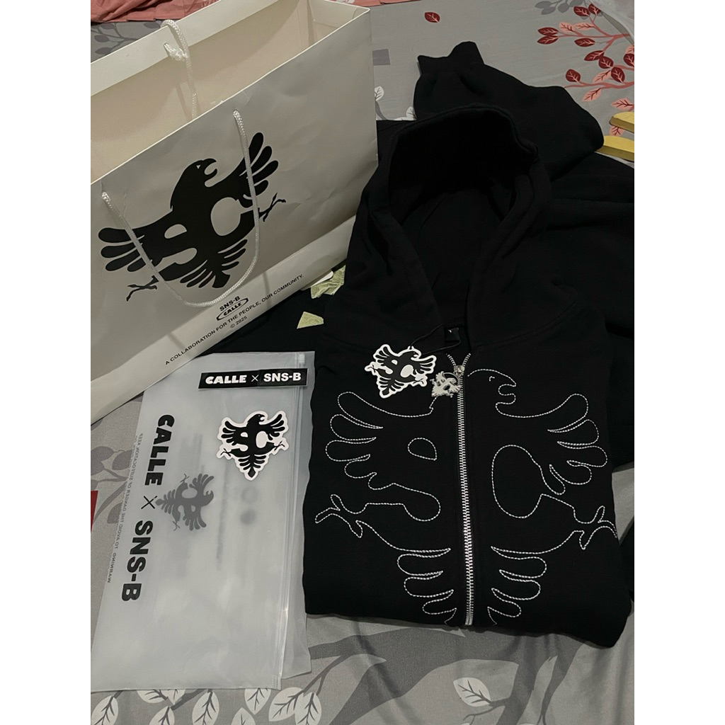 ZIPPER HOODIE CALLE X SNSB