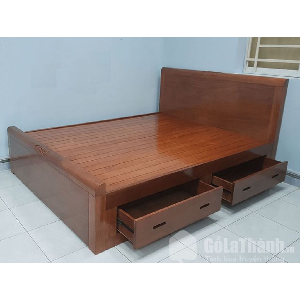 tempat tidur minimalis pake laci 140x200x90cm