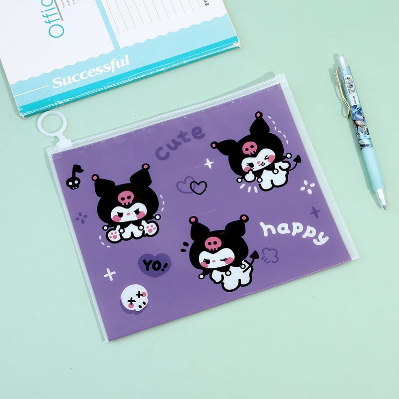 

Pouch Zipper Kuromi Lucu Translucent | Tempat Pensil, Dokumen, Kosmetik, Aksesoris