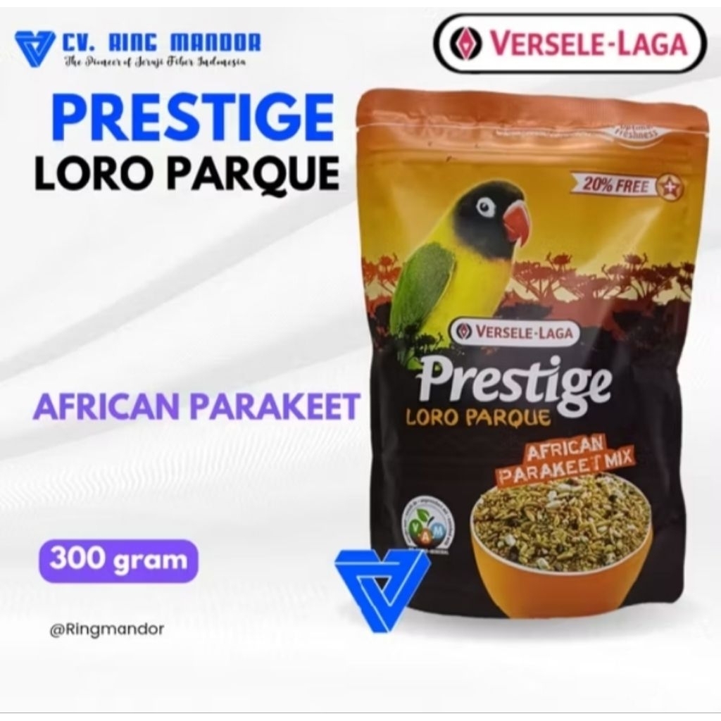 prestige lovebird prestig LB milet impor pakan burung
