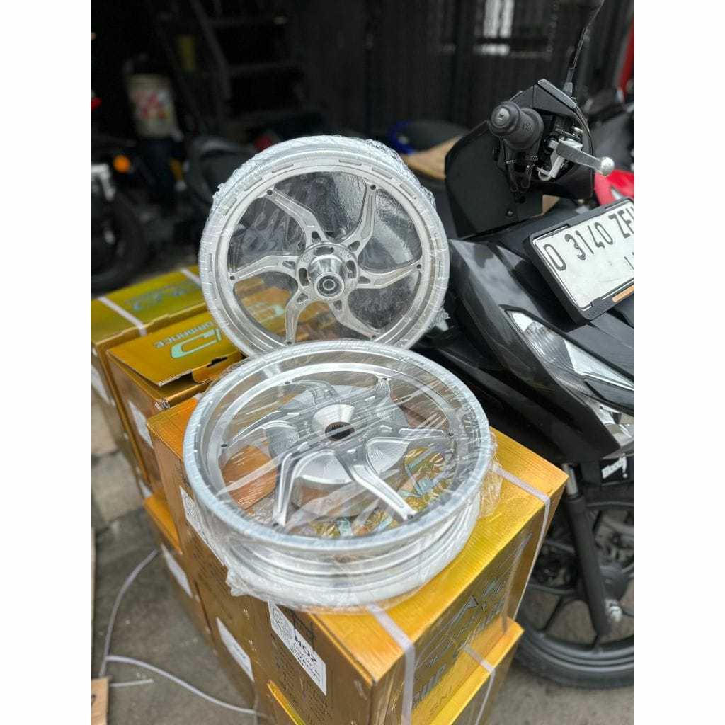 Velg Delkevic NOZ Honda Stylo ABS CBS Ring 12 CHrome Model GP Racing