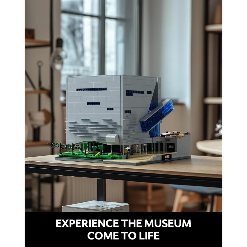 BERGARANSI NIFELIZ MUSEUM OF NATURE AND SCIENCE BUILDING SET, GIFT IDEA FOR LOVERS OF MUSEUMS KODE