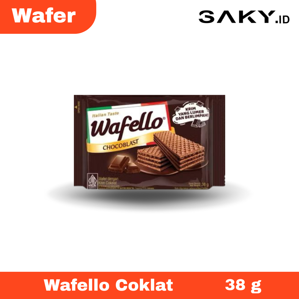 

Wafer Wafello 38 G Coklat