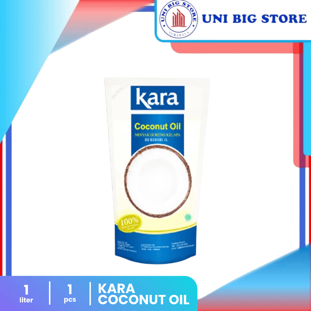 

Kara Coconut Oil 1 Liter Minyak Goreng Kelapa Pouch Refill