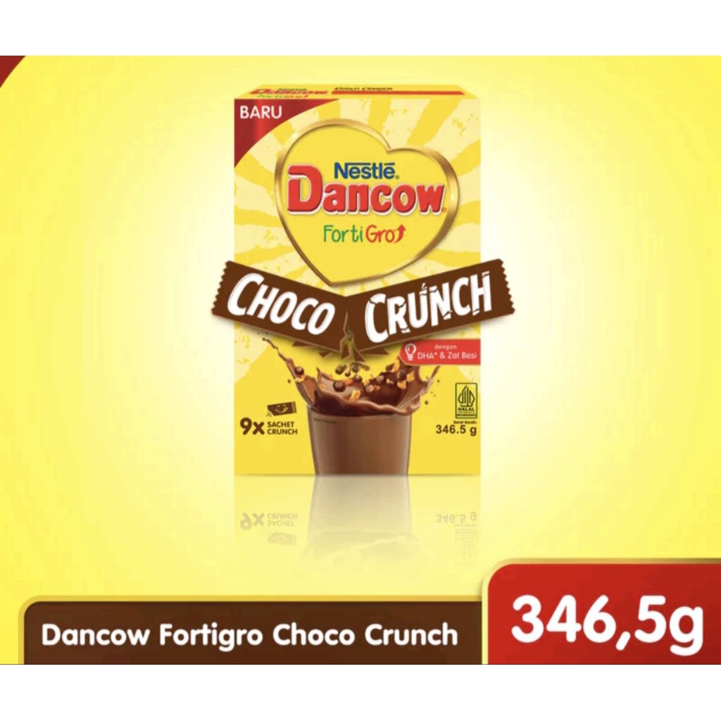 

Dancow FortiGro Susu Bubuk Instan Cokelat Crunch