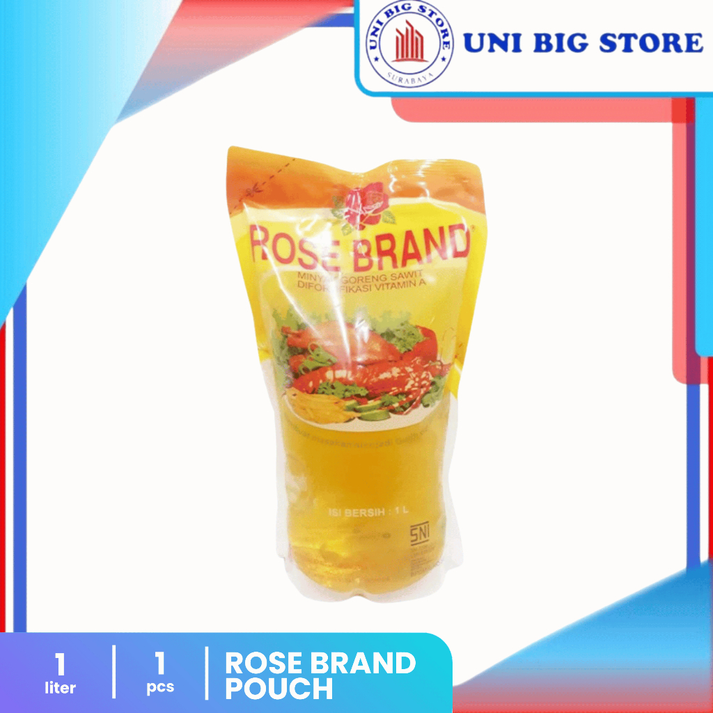 

Rose Brand Minyak Goreng 1 Liter Pouch