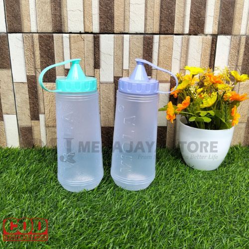 Viola - Botol Kecap Plastik Botol Saos Kecil 500ML Botol Bumbu Saos Kecap Murah