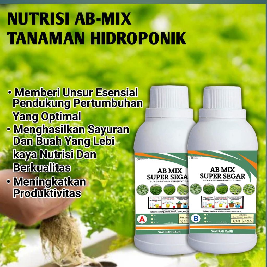 AB - Mix Nutrisi Hidroponik