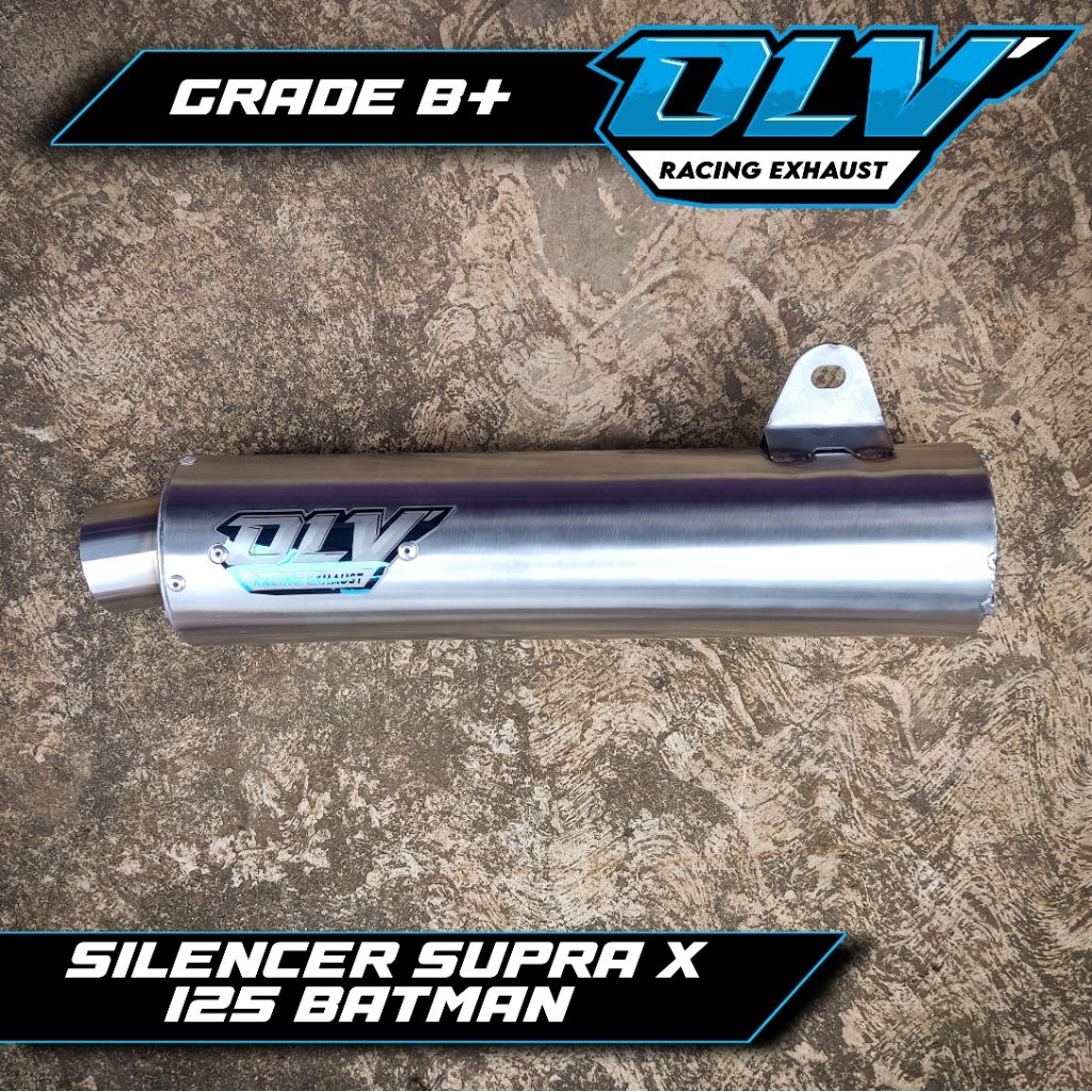 SILENCER KNALPOT SUPRA X 125 BATMAN KPH GRADE B OLV RACING EXHAUST